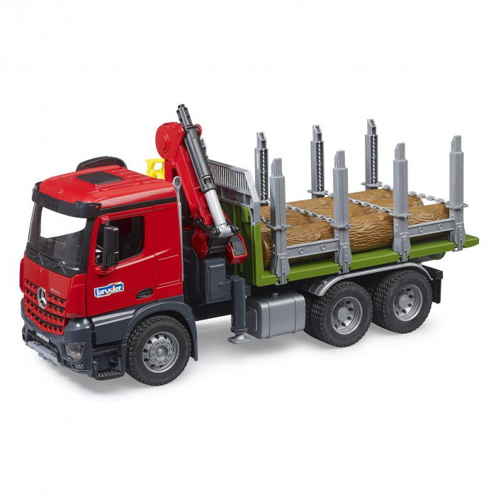 Jucarie - Camion de lemne cu macara Mercedes-Benz Arocs 03669   [5]