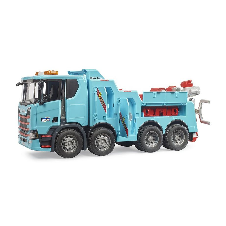 Jucarie- Camion de salvare si remorcare Scania Super 560R - Bruder 03553  4001702035532 [2]