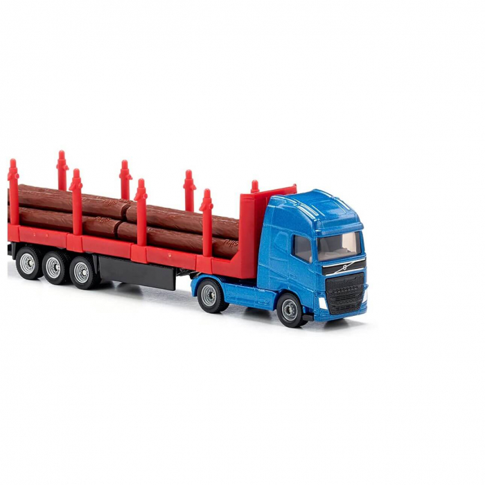 Jucarie - Camion MAN cu remorca de transport lemne 1659 Siku 1:87 01659 [2]