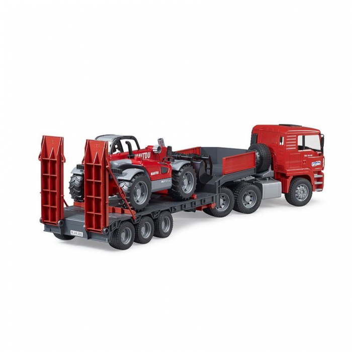 Jucarie - Camion MAN TGA cu incarcator telescopic Manitou MLT 633 02774   [3]