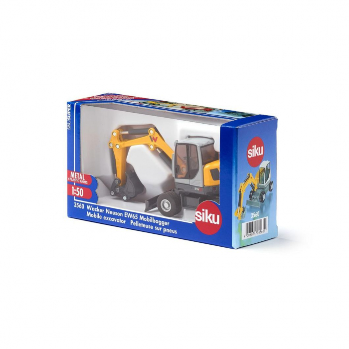 Jucarie - Excavator cu roti Wacker Neuson ET65 3560 Siku 1:50 03560 [2]
