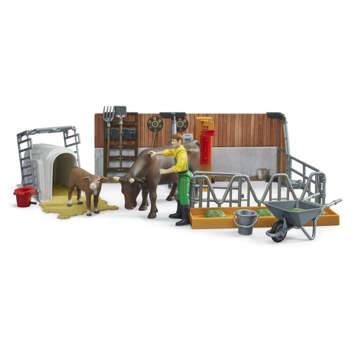 Jucarie - Grajd vaci si vitei 62611   [4]