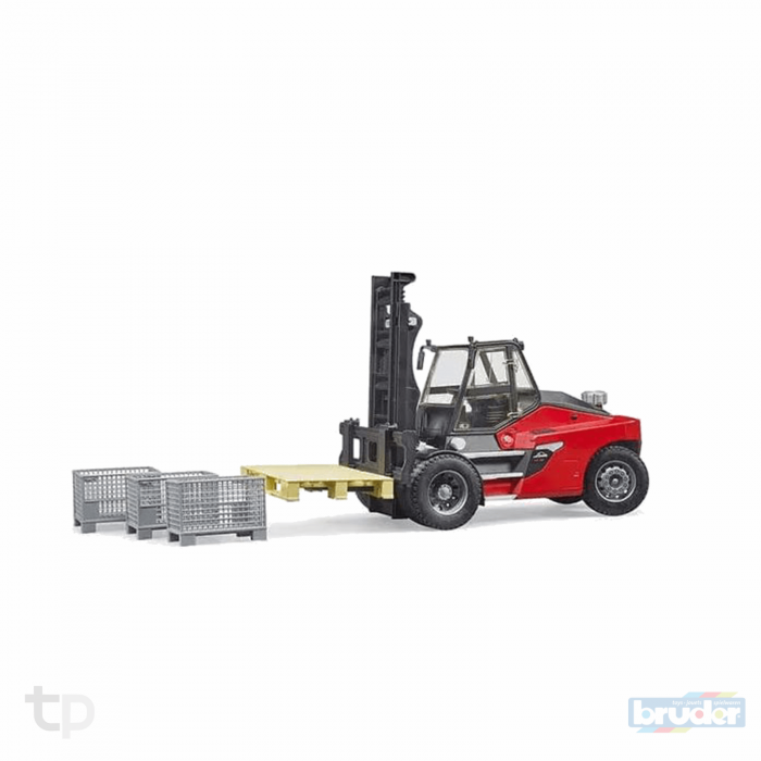 Jucarie - Stivuitor Linde HT160D cu accesorii 02513 Bruder 2513 [2]