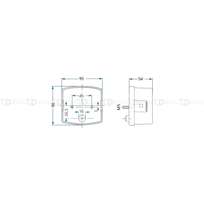 Lampa semnalizare spate - Dreapta - IHC 4552SD 002776241 2SD002776-241 [2]