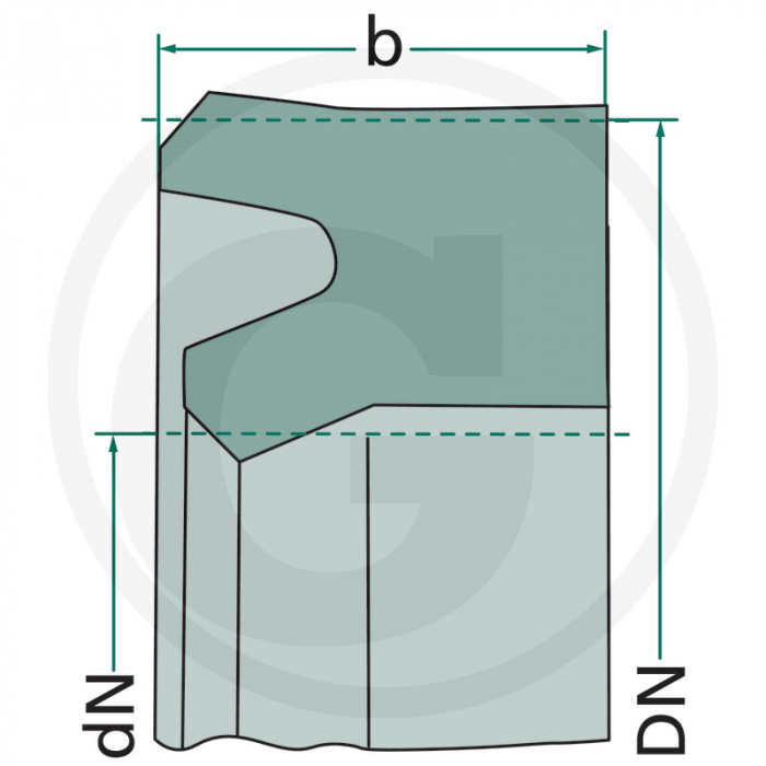 Manseta cilindru 70x90x10 mm 470070X090X10   [2]