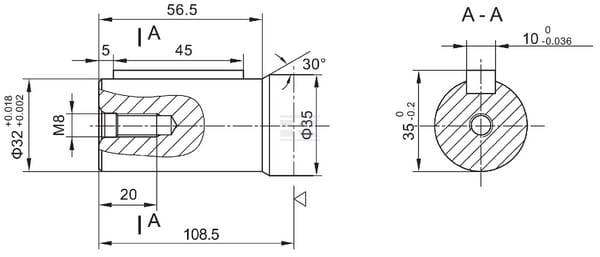 Motor hidraulic orbital BMS 200 cc D=32mm 87000811 | Tehnica Popan [4]