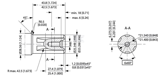 Motor Hidraulic orbital arbore 1" Z6 A2 | Tehnica Popan [3]