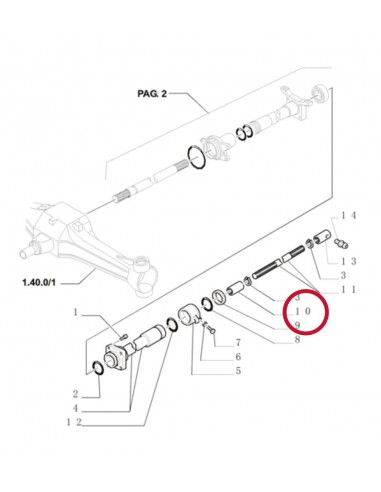 Mufa cuplare Fiat 10 Z 4997312 SF4997312 [2]
