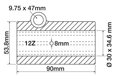 Mufa cuplare Ø30 Renault 7700011861 7700654352   [2]
