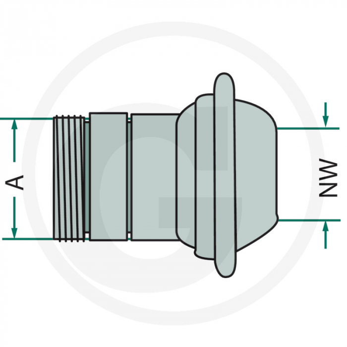 Cupla tata vidanja 120 / 5" sistem Italian 405053619   [2]