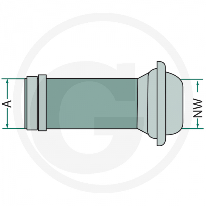 Cupla tata vidanja cu portfurtun 150/6" Italian 4050220575 [2]