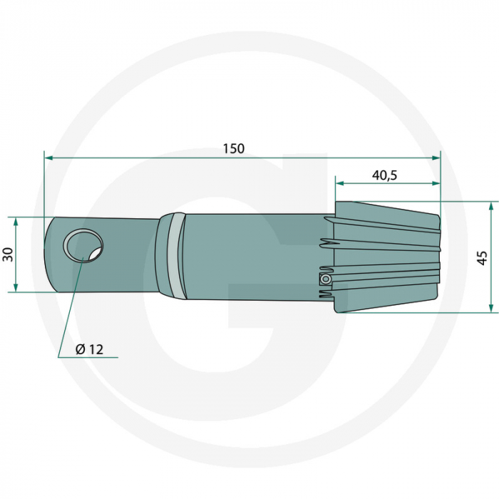 Pinion grebla Kuhn 57569100   [2]