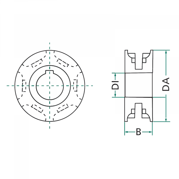 Pinion mig 11x31- ø35 7552-150103 [2]