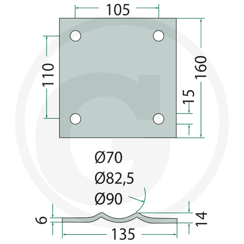 220F1 Placa de fixare [2]