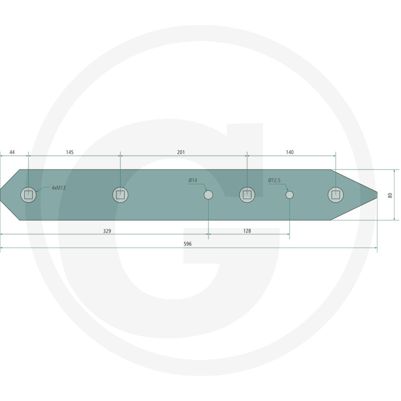 Plaz lung Lemken Set  3411826 3411826 Lemken [2]