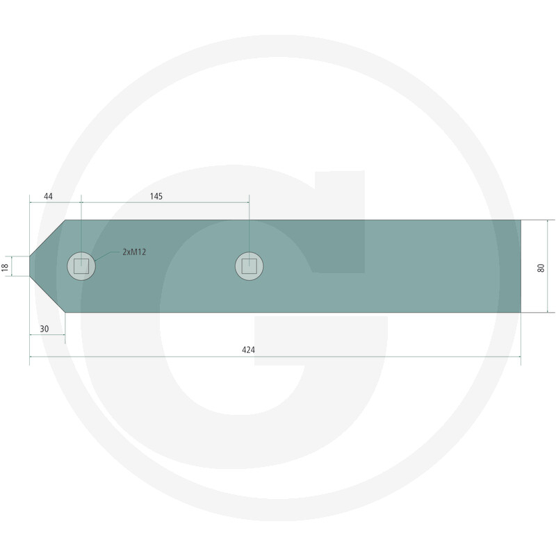 Plaz scurt Lemken Set 3401570 3401570 Lemken [2]