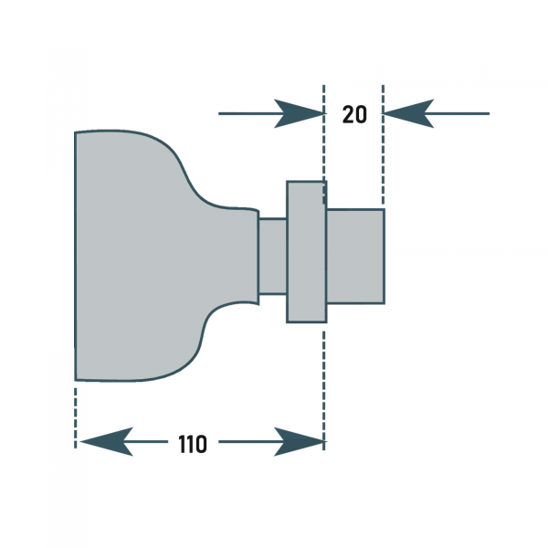 Pompa de apa - Case IH - Ø 98mm 3132738R94 3136217R93 [2]