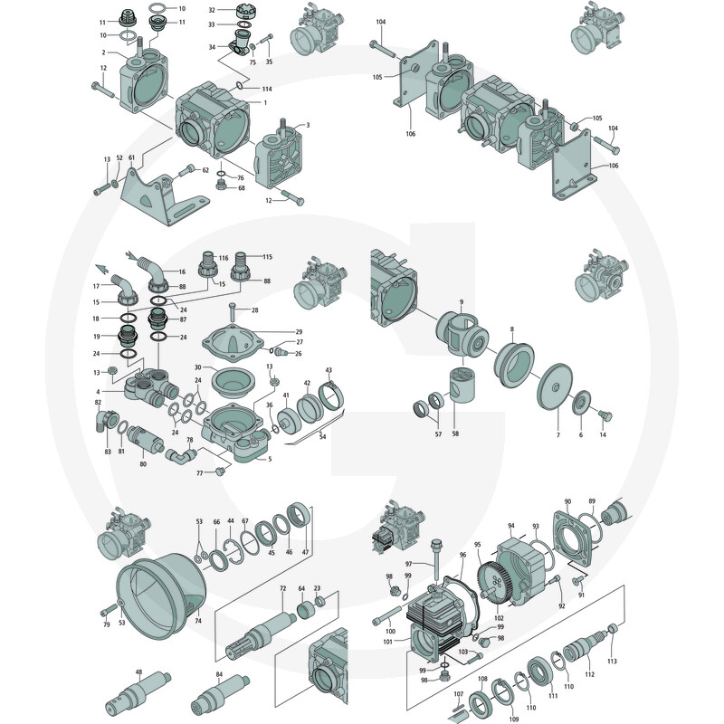 Capac rezervor ulei pompa erbicidat  Annovi Reverberi [2]