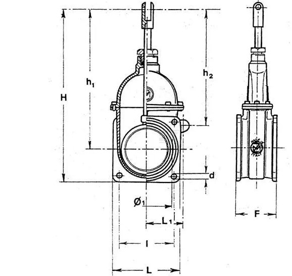 Robinet cu flansa 4" 4000072   [2]