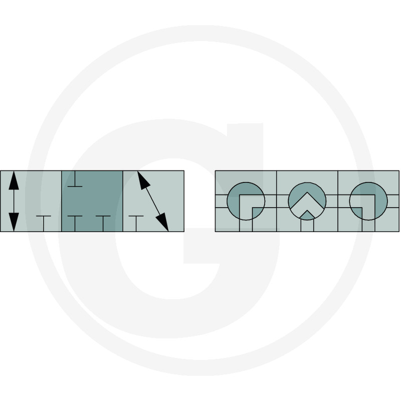 Robinet cu trei cai, BKH-3L - L [3]