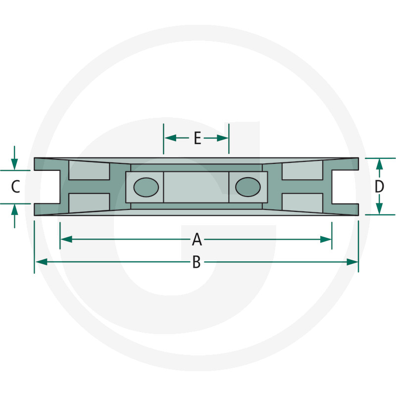 Rola directie 17,5x69 mm  Castelgarden|Gartenland [3]