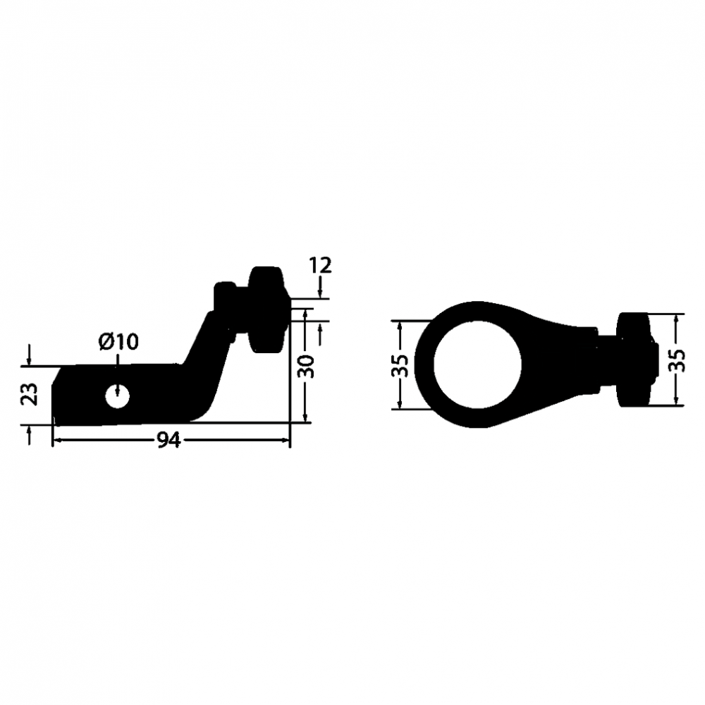 Rola grebla directie - Deutz Fahr - complet cu maner B248217 6589389, 06589389, VF06589389 [4]