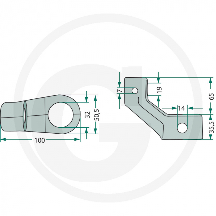 Rola grebla Kuhn 8007270 [2]