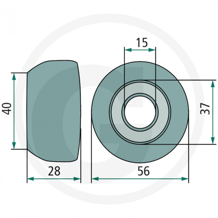 Rola grebla Pottinger 647401908   [2]