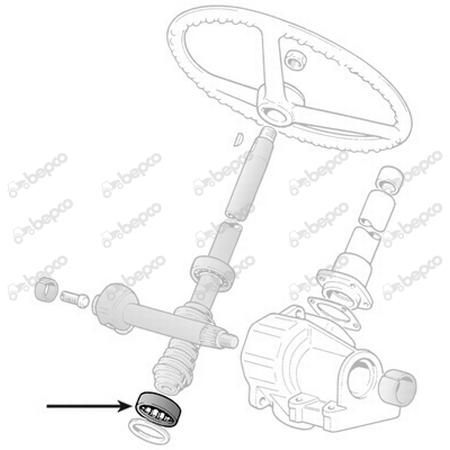 Rulment caseta directie Fiat 23/529-6 998932 4654657 4654658 44078733 9914085   [2]