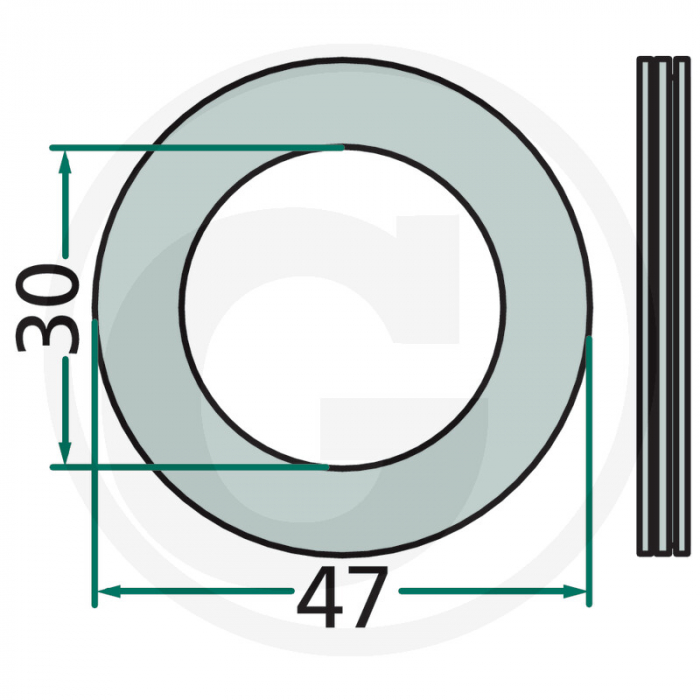 Rulment cu ace Ø30 mm 64706214998F 06214998 089.000.889.0290 2x06215008+1x01732700 AXK3047 6214998   [2]