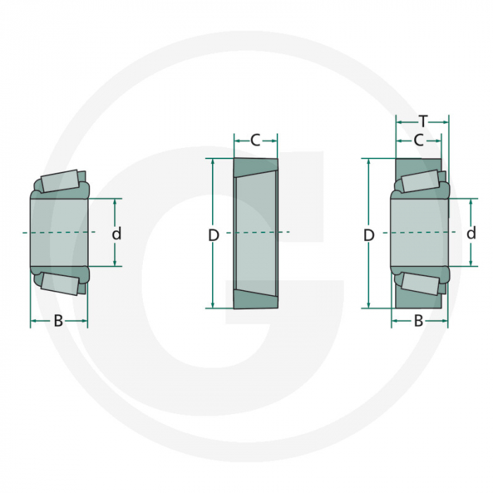 Rulment pivot IHC 530741R1+400983R91   [2]