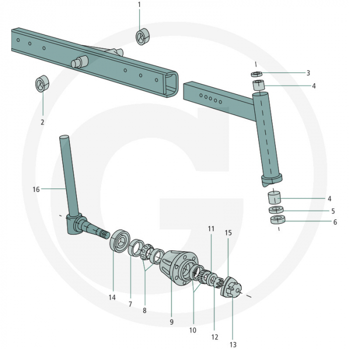 Rulment roata fata 45.55 x 83 x 25.4 mm 30/462-3 1617464M91 17201X 17202X 195123M1 22663X 25590/20 477 805 477805 701114M1 893374 893374M91 893375M91 WAU4220A XW1290   [2]