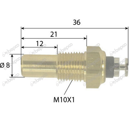 Senzor temperatura David Brown 20/180-81 D302026 K302026 K311943   [2]