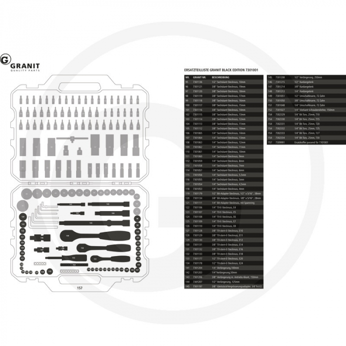 Set chei tubulare 1/4“ 7301001   [4]