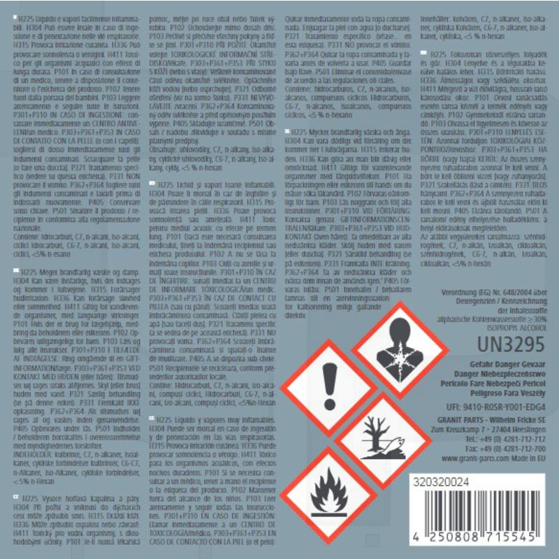 Solutie pentru curatarea franelor, 5 L, Granit - Granit - cod 320320024 -tehnicapopan.ro [3]