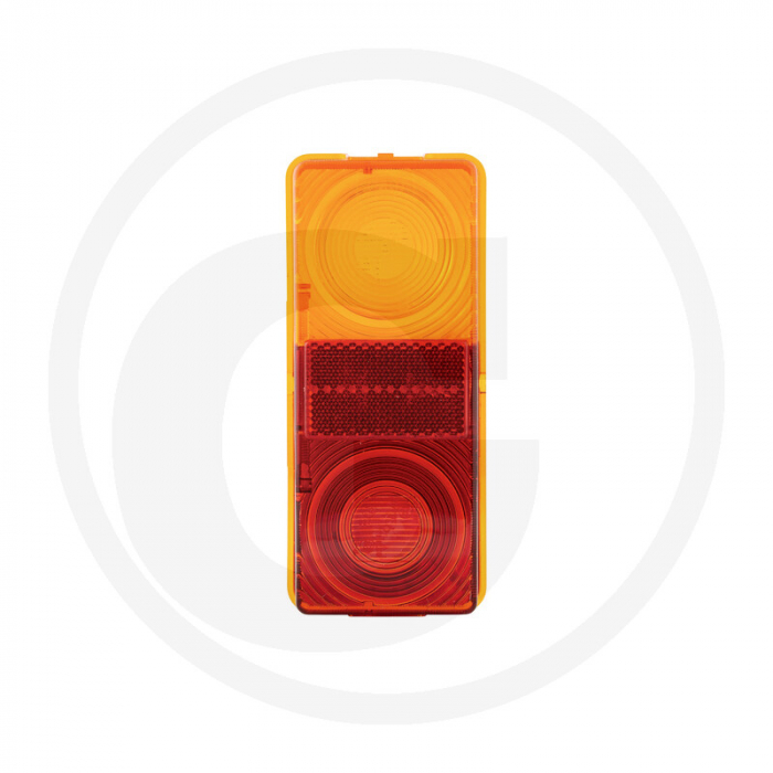 Sticla lampa spate Case IH 25/1913-164 187140A1 4570037001 6190744M1 700/37001 70037001 704588 9969267 MC187140A1   [2]