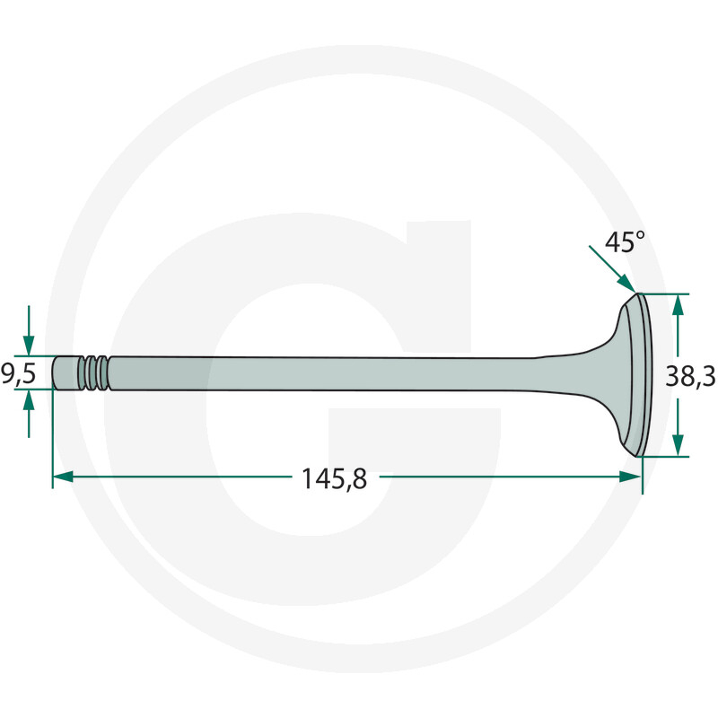 Supapa evacuare Ford [2]
