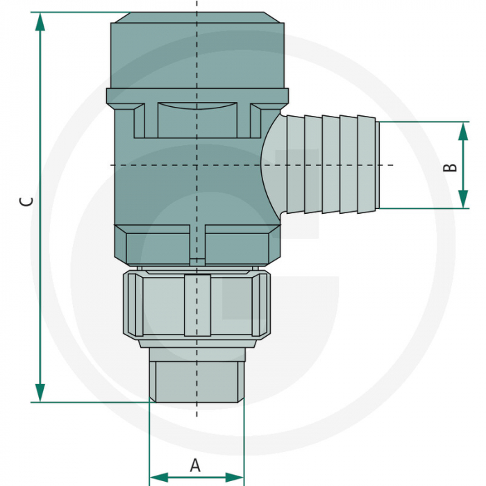 Supapa suprapresiune erbicidare ARAG 3/4 670459310 459310   [2]