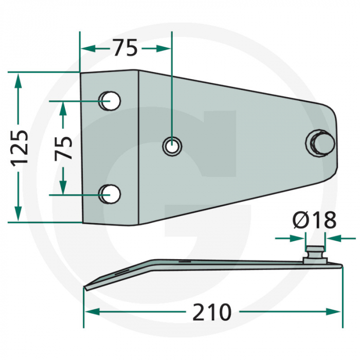 Suport cutit EU-056 EU-056K0 VGEU056K0   [2]
