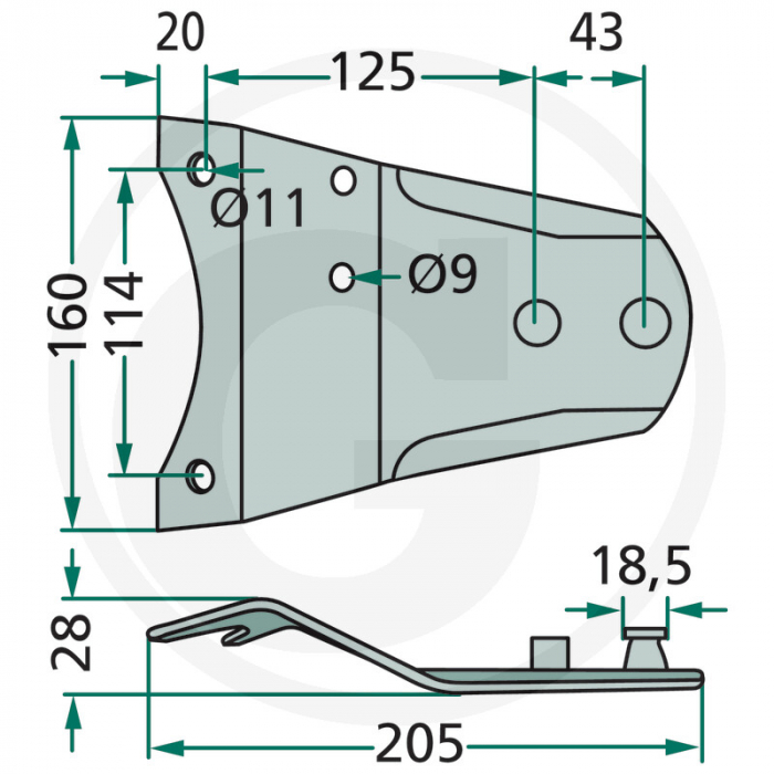Suport cutit Fella 121146 121146   [2]