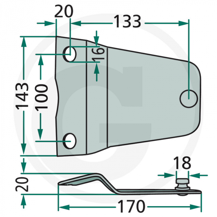 Suport cutit Niemeyer 570427 570427   [2]
