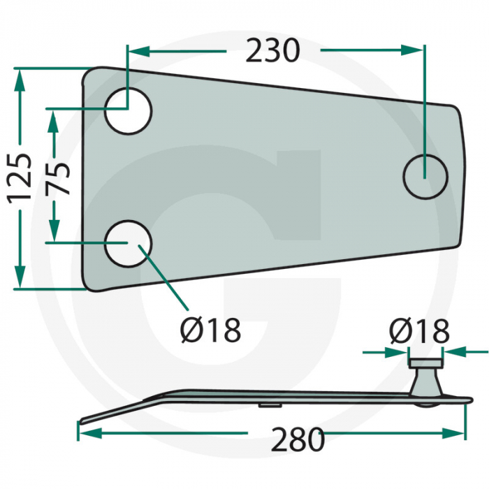 Suport cutit SIP 151033401 151033401 511040060   [2]