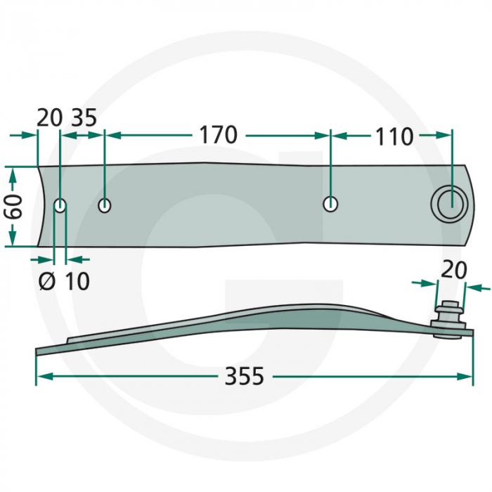 Suport cutite Bellon FC 190 0300163   [2]
