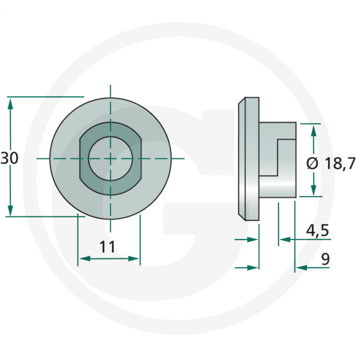 Surub cutit cositoare BCS 56531191   [2]