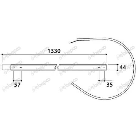 Tabla pick-up Welger RP 15 1712420505 6471712420505F 1712.42.05.05 [2]