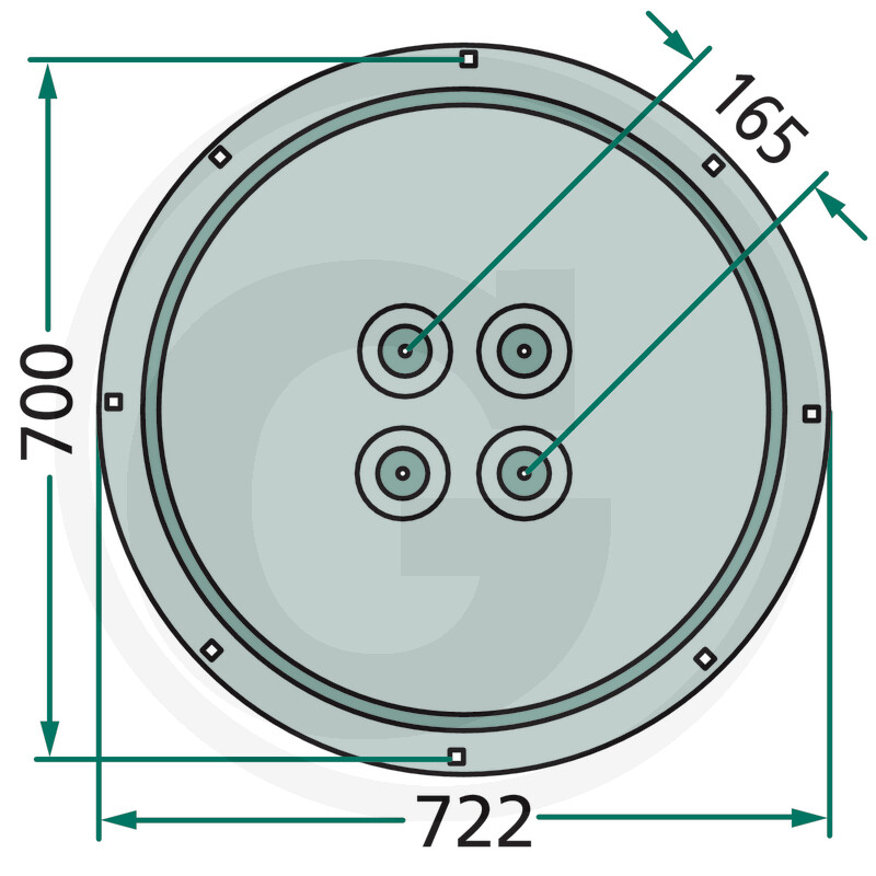 Taler coasa Fella KM 225H, 230F  FEL140310, 140310, 496446, 140132 Fella [2]