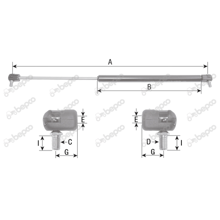 Telescop capota Manitou 44/876-9 226681 240923 9655626 MA240923   [2]