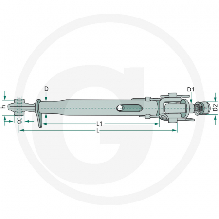 Ancora laterala L440 - 600 CAT 2 718ST007 [1]