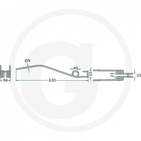 Arc Deutz-Fahr intors 52516504333 16504333 06582610 16502737 16501530   [1]