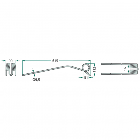 Arc grebla Kuhn 2 575.625.00 8013670   [1]